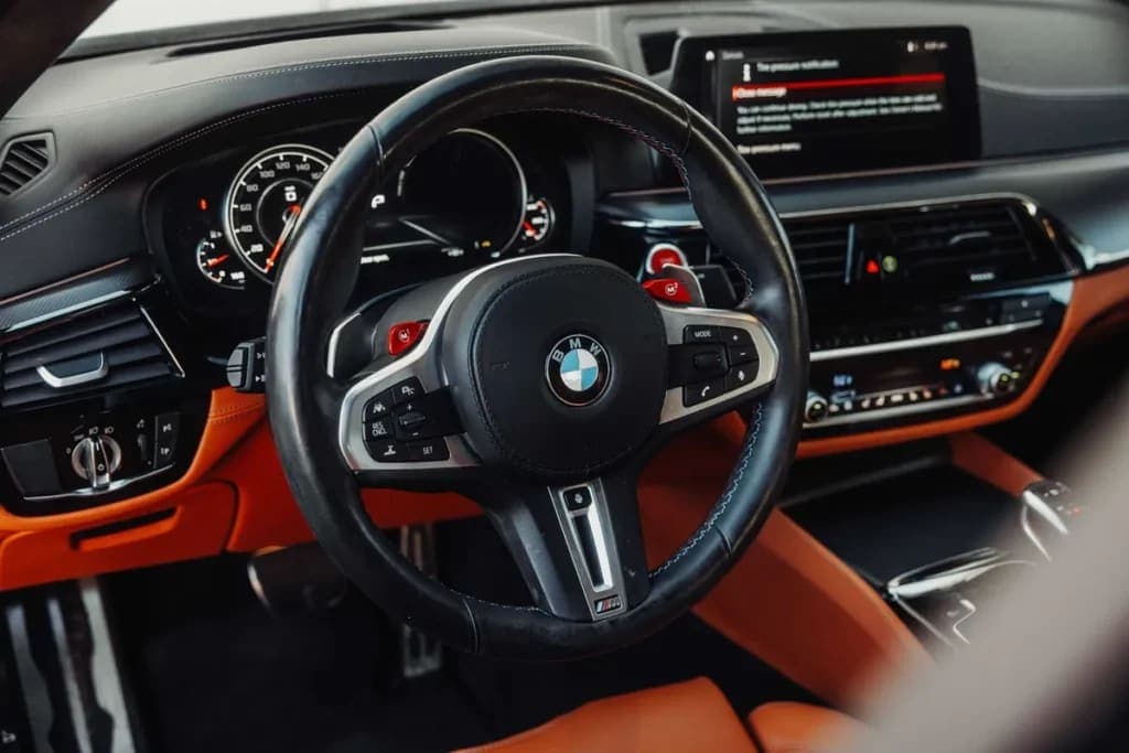 2018 BMW M5 SEDAN 4D, view