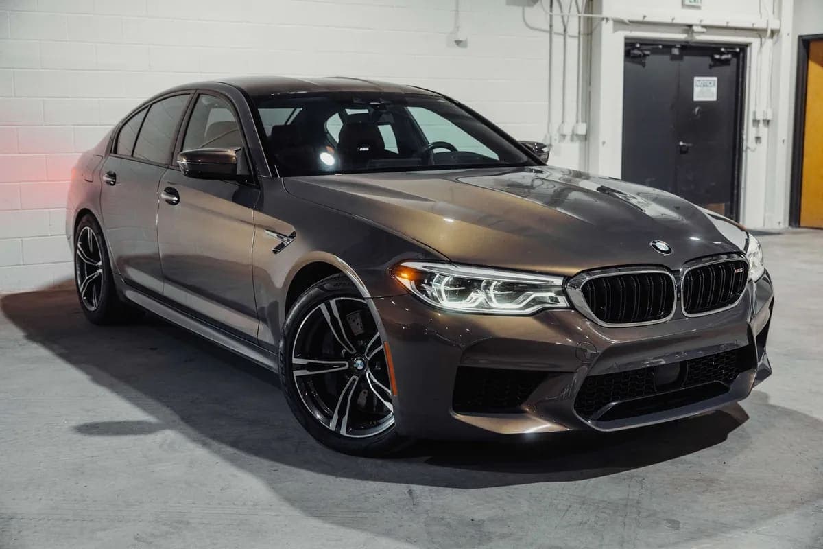 2018 BMW M5 SEDAN 4D, view